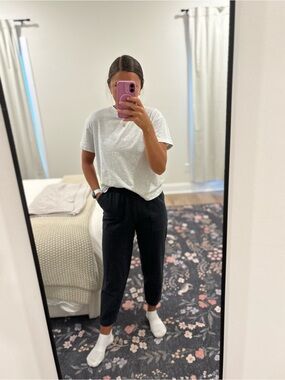 Vuori Mackenzie Washed Black Pants Size xs